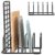 Cutting Board Organizer, [1-Pack] Cutting Board Holder Rack Baking Cookie Pan Sheets Cooling Small Racks Storage Stand for Kitchen Cabinet Countertop Bakeware Storage Organizer… by Fikoksol
