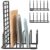 Cutting Board Organizer, [2-Pack] Cutting Board Holder Rack Baking Cookie Pan Sheets Cooling Small Racks Storage Stand for Kitchen Cabinet Countertop Bakeware Organizer 7.87 x… by Fikoksol