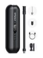 CYCPLUS Electric Air Compressor Portable Bicycle Pump Car Tire Inflator, Max 150 PSI, Auto Shut-Off Air Pump with Presta and Schrader Valves for All Bicycles Motorcycles and Cars by CYCPLUS