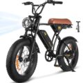 CYCROWN Electric Bike for Adults,Peak 1000W/1500W Motor,20/28MPH 55-150Mile ebikes for Adults with 10.4AH/13AH/26AH Battery,20″ Fat Tire Electric Dirt Bike Commuting Off Road… by CYCROWN