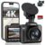 Dash Cam Front and Rear, Ecomoment 4K+1080P Dual Dash Camera for Cars, Built-in WiFi GPS Dashboard Camera, 2.4″ IPS Screen Dashcam, 170° Wide, Night Vision, WDR, G-Sensor, 32GB… by ecomoment