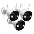 Defender AI Powered 4K Guard Pro 8MP WiFi 6, Plug-in Power Wireless Security Camera Outdoor, with Smart AI Human Detection, Bluetooth, Two-Way Talk, Works w/Guard App, 3 Pack by Defender