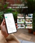 DESLOC Smart Lock D110 Plus, Fingerprint Keyless Entry Door Lock, Built-in Wi-Fi, App Remote Control, Smart Locks for Front Door, Keypad Deadbolt with LockVue Display, IP54,... by DESLOC