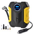 Digital Air Compressor for Car Auto Pump Portable Tire Inflator with LED Light DC 12V by carsun