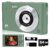 Digital Camera, 44MP Full HD 1080P Point and Shoot Camera with 64GB Card, Anti Shake 16X Zoom Compact Volg Cameras, Portable Small Camara Gift for Kids, Ages Teen Girl Boy – Green by BEARBISU