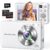 Digital Camera, 4K 64MP Cameras for Photography, Point and Shoot Digital Camera with Auto Focus, Dual Camera, Flash, 16X Zoom, Anti Shake, 32GB Card, Compact Vlogging Camera for… by CAMKORY