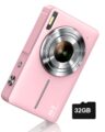 Digital Camera, FHD 1080P Digital Point and Shoot Camera with 16X Zoom Anti Shake, Compact Small Camera for Boys Girls Kids by CAMKORY