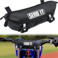 Dirtbike Handlebar Bag | Compact Motorcycle Handle Bar Water Resistant Storage Pouch | Universal Fit Ebike Bag for Trail & Adventure Riding | Durable Surron Bar Bag by Dubbs Hardware