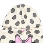 Disney Minnie Mouse Fleece Pullover Crossover Hoodie and Leggings Outfit Set Infant to Big Kid Sizes (12 Months - 14-16) by Disney
