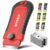 DIYSELF 1 Pack Razor Blade Scraper with 15 Extra Blades, Scraper Tool for Cleaning Window, Paint, Cooktop, Oven, Glass Stove Top Scraper, Razor Scraper with Buit-In Blade Storage by DIYSELF