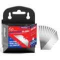 DIYSELF 50 Pack Utility Knife Blades, SK5 Steel Box Cutter Blades with Dispenser, Standard Blades for Box Cutter Utility Knife Replacement, Sharper Utility Blade, Refills by DIYSELF