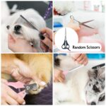 Dog Grooming Kit & Paw Trimmer-Low Noise Electric Quiet Clippers Set, Rechargeable Cordless Pet Hair Clippers for Thick Coats with Scissors & Trimmer -Professional Grooming... by FurUlixty
