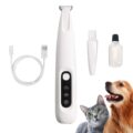 Dog Grooming Kit with LED Light, 18mm Blade Cat Clippers for Grooming, 35dB Low Noise Pet Paw Trimmer, Precision Clippers for Paws, Ears, Face, and Rump, USB Rechargeable,… by ALL FOR PAWS