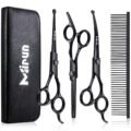 Dog Grooming Scissors Black 3 by MIRUN