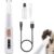 Dog Paw Grooming Trimmer Clippers – Cordless Electric Pet Easy Hair Trimming Shaver Kit with LED Light – Rechargeable Low Noise Shaving Clipper Tool for Puppy Dogs Cats Feet Paw… by Kojintora