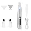 Dog Paw Trimmer,Upgraded Grooming Kit with LED Light,Type-C Rechargeable,Cordless Feature,IPX4 Waterproof,Low Noise Clipper for Dog and Other Pet’s Hair Around… by AMNICOOK