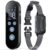Dog Shock Collar with Remote Control, Dog Training Collar for Large Medium Dogs 40-120lbs Waterproof, Shock Collar for Dogs with Beep Vibration Security Lock (Matte Black) by Drroon