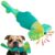 Dog Toys for Aggressive Chewers, Interactive Dog Chew Toys for Large Dogs, Squeaky Chew Toys to Keep Them Busy, Tough Toys for Medium/Large Breed (Green) by BIKIISEN