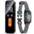 Dog Training Collar, Dog Shock Collar with Remote Control for Medium Large Dogs 40-120lbs, IP68 Waterproof Shock Collar for Dogs with Beep Vibration Static & Safety Lock by Riroga