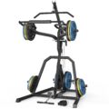 DONOW Leverage Gym Power Rack Squat Rack Lever Gym with LAT Low Row System Home Gym System Workout Station 2:1 Ratio (Without Weight Plates) by DONOW