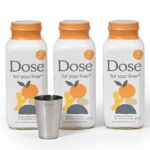 DOSE for Your Liver Cleanse Detox & Repair, Made with Organic Milk Thistle Supplement with Turmeric, Dandelion, Ginger, and Orange, Promotes Optimal Liver Function,16oz Bottle,... by DOSE