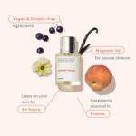 Dossier - Powdery Peach - Eau de Parfum - Inspired by J.Choo I Want Choo - Perfume Luxury - Pure Infused - Paraben-Free - Vegan - For Women - Fragrance 1.7 Fl oz (Spray 50ml) by Dossier