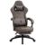 Dowinx Gaming Chair Breathable PU Leather Gamer Chair with Footrest Massage Lumbar Support, Big and Tall Ergonomic Reclining Computer Chair with Pocket Spring Cushion for Adults… by Dowinx