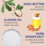 Dr Teal's Body Wash with Pure Epsom Salt, with Shea Butter & Almond Oil, 24 fl oz (Pack of 4) by Dr Teal's