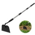 Draw Hoe Garden Tool, Heavy Duty Garden Hoes for Weeding Long Handle, Easy Stand Up Scraping Weeder Tool for Garden, 5.5 FT Adjustable Weed Hoe with 6-inch Wide Welded Blade by MANXRKUI
