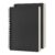 DSTELIN Blank Spiral Notebook, 2-Pack, Soft Cover, Sketch book, 100 Pages / 50 Sheets, 7.5 inch x 5.1 inch, 100GSM, (Black) by DSTELIN