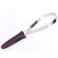 Dual-Sided Shedding Blade with Stainless Steel Blade De-Shedding Tool for All Dog Coat Types- Soft Touch Grip (Burgundy) by BOTH WINNERS