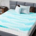 DUMOS Mattress Toppers Memory Foam Twin Size, 2 Inch Thick Bed Topper Pad Cooling Gel Infused Soft Comfy Padding Breathable for Sleeper Sofa Couch RV Camper, CertiPUR-US… by DUMOS