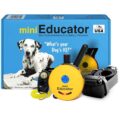 E-Collar – ET-300-1/2 Mile Remote Waterproof Trainer Mini Educator Remote Training Collar – 100 Training Levels Plus Vibration and Sound – Includes PetsTEK Dog Training Clicker by Educator
