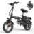 E14 E Bike Electric Bike for Adults 500W Motor, Folding Ebike 14″, 48V 10Ah Removable Battery UL 2849 Certified, 30 Miles PAS Range, Mini E Bikes for Teens by RPINT