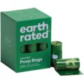 Earth Rated Poop Bags for Dogs, Guaranteed Leak Proof and Extra Thick Waste Bag Refill Rolls, Lavender Scented, 270 Bags by Earth Rated