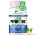 Earth’s Pearl Dental Probiotic with BLIS K12 – Oral Probiotics for Oral Health with Mint Flavor – 30-Day Supply of Dental Probiotics for Bad Breath and Dental Health – Children… by Earth’s Pearl