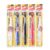 EBI-su Premium Care Toothbrush 5 Pack – Wide Head, Soft Flat-Trim Bristles for Effective Cleaning, Angled Neck for Back Teeth, Made in Japan, Adult Tooth Brush (No.62 Regular… by MENBLY