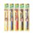 EBI-su Premium Care Toothbrush 5 Pack – Wide Head, Soft Flat-Trim Bristles for Effective Cleaning, Angled Neck for Back Teeth, Made in Japan, Adult Tooth Brush (No.51 Small… by MENBLY