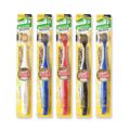 EBI-su Premium Care Toothbrush 5 Pack – Wide Head, Soft Flat-Trim Bristles for Effective Cleaning, Angled Neck for Back Teeth, Made in Japan, Adult Tooth Brush (No.51 Small… by MENBLY