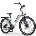 Electric Bike for Adults, 1000W Peak Ebike, 50Miles 21.7MPH Step Thru Electric Bicycle, 26″ Commuter E Bikes with 48V Built-in Removable Battery, Adjustable Stem, 7-Speed, UL… by Funhang