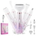 Electric Shavers Razors for Women, 5 in 1 Bikini Trimmer for Women, Wet/Dry Womens Electric Shaver Razor, Face Shaver for Face Nose Eyebrow Arms Armpit Legs Pubic Area, Facial… by Psmicor