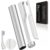 Electric Toothbrush, Portable Travel Sonic Toothbrush with Protective Case USB-C Rechargeable, Neutral Comfort Bristles, Waterproof, Smart Timer, Compact for Daily Use (Pearl… by upplang