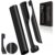 Electric Toothbrush, Portable Travel Sonic Toothbrush with Protective Case USB-C Rechargeable, Neutral Comfort Bristles, Waterproof, Smart Timer, Compact for Daily Use (Black) by upplang