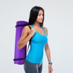 Elevon 1/2-Inch Extra Thick Yoga Mat with Knee Pad, High Density Non-Slip Exercise Mat for Pilates, Stretching & Workouts, Includes Carrying Strap by Elevon
