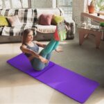 Elevon 1/2-Inch Extra Thick Yoga Mat with Knee Pad, High Density Non-Slip Exercise Mat for Pilates, Stretching & Workouts, Includes Carrying Strap by Elevon