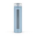 Ello Syndicate 20oz Reusable Glass Water Bottle with One-Touch Leak Proof Flip Lid, Protective Non-Slip Silicone Sleeve, Carry Loop for Coffee, Tea and Water, BPA-free,… by Ello