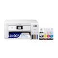 Epson EcoTank ET-2850 Wireless Color All-in-One Cartridge-Free Supertank Printer with Scan, Copy and Auto 2-Sided Printing – White, Medium by Epson