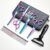 Equinox Dog Grooming Scissors & Deshedder – 7 in 1 Pet Grooming Scissors Set with undercoat brush – Curved Dog Scissors with safety tips – Includes Thinning & Rounded Shears -… by Equinox International