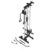 ER KANG Wall Mount Cable Station, Cable Crossover Machine with 18 Positions Dual Pulley System for Home Gym Fitness Equipment by ER KANG