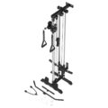 ER KANG Wall Mount Cable Station, Cable Crossover Machine with 18 Positions Dual Pulley System for Home Gym Fitness Equipment by ER KANG